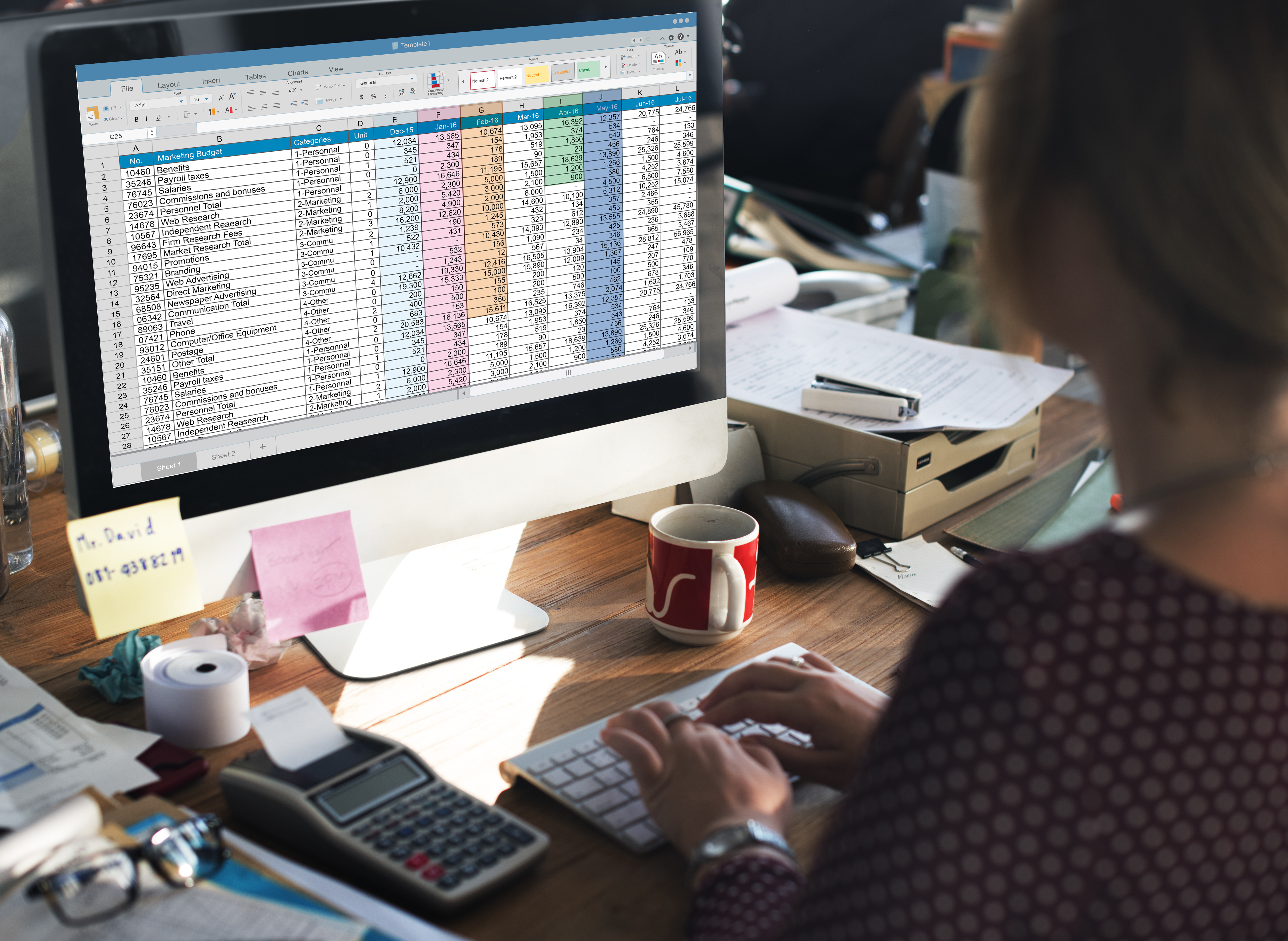 Accounting & Bookkeeping Services Visual